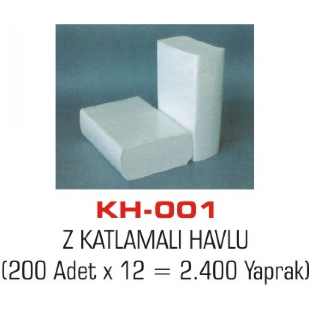 Z KATLI HAVLU (PEÇETE) 200 LÜ * 12 PKT= 2400 ADET-KOLİ