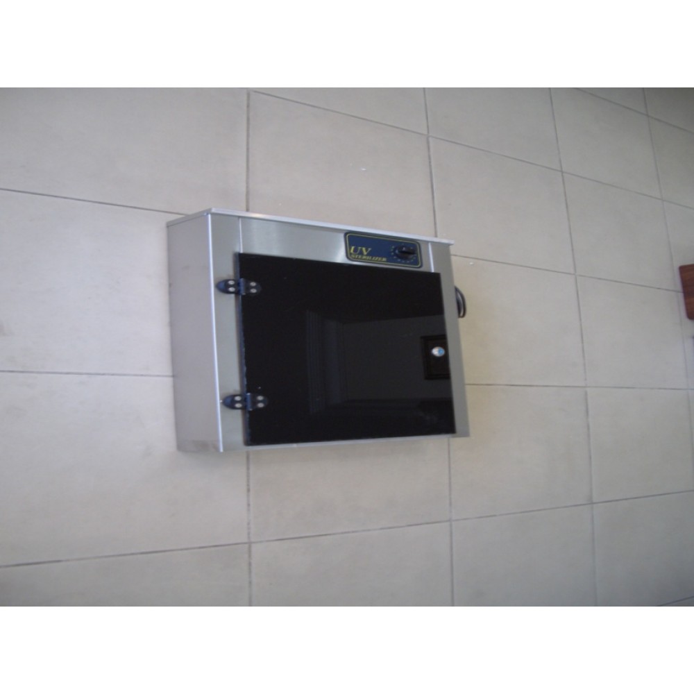 BICAK STERİL DOLABI 20 BICAK KAPASİTELİ ULRAVİOLE AMPULLÜ 97*10*60 CM