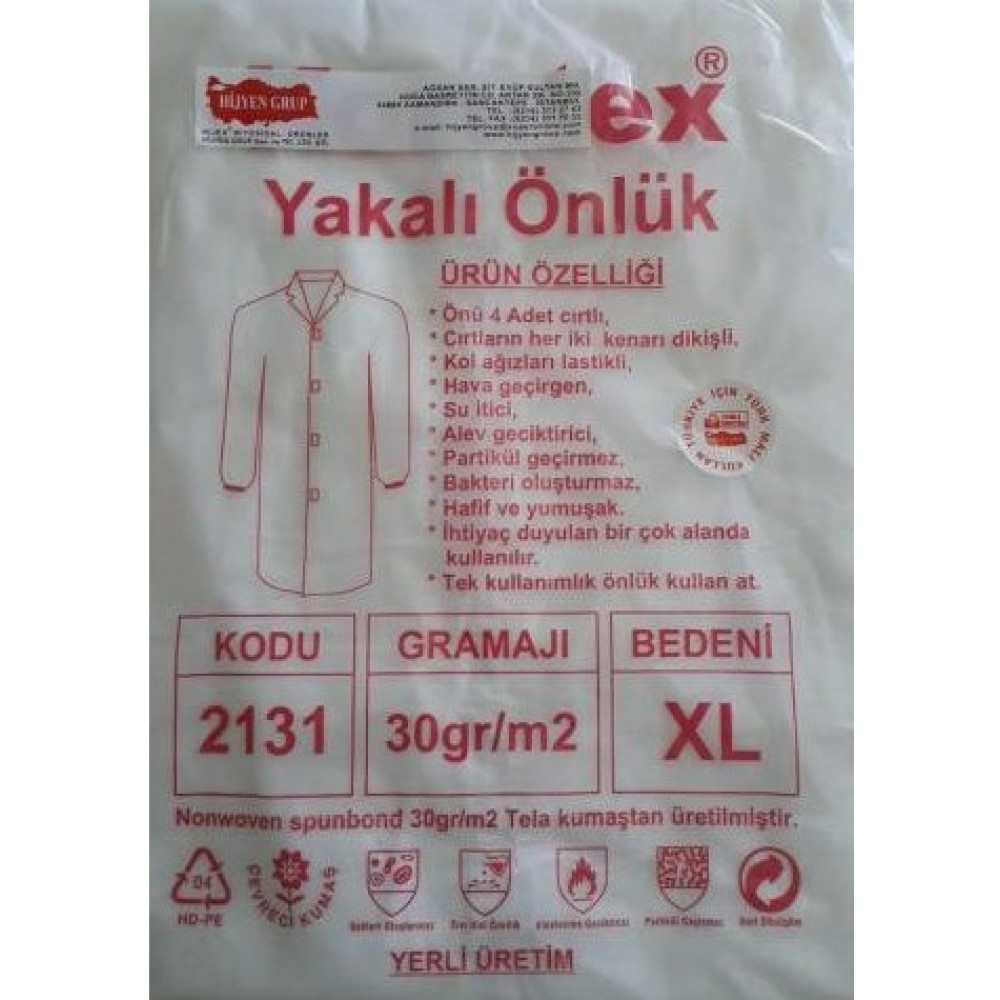 MİSAFİR ÖNLÜĞÜ TELA KUMAŞ 30 GR   10 ADET 