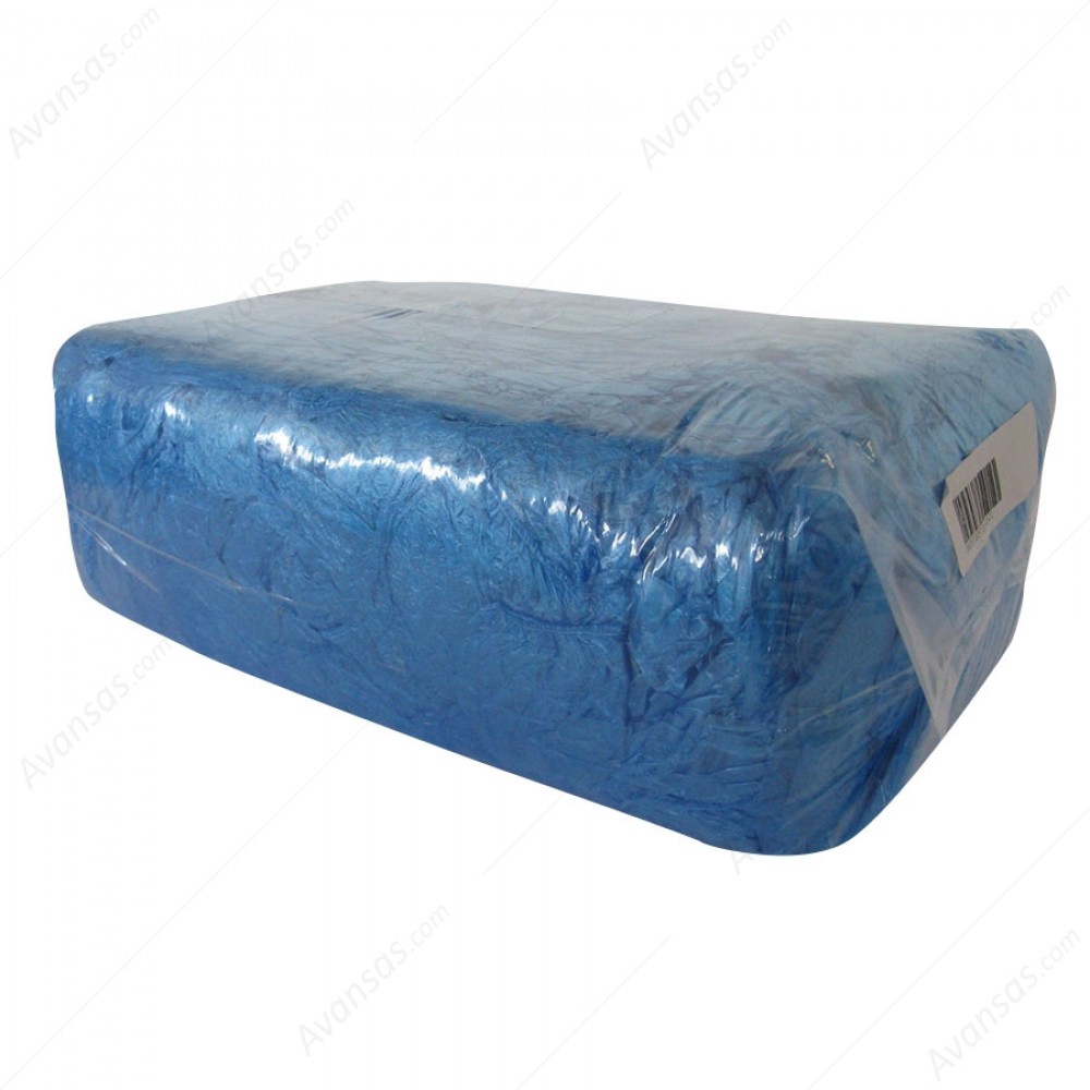 GALOŞ NAYLON 40 MİKRON ÇİFT LASTİKLİ  48 CM 1000 ADET TORBA 